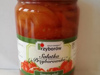 Venderé ensalada Przyborowska de mis propios tomates, envasados en
