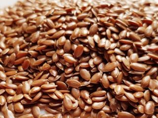 Semillas de linaza de ALTA CALIDAD de la cosecha