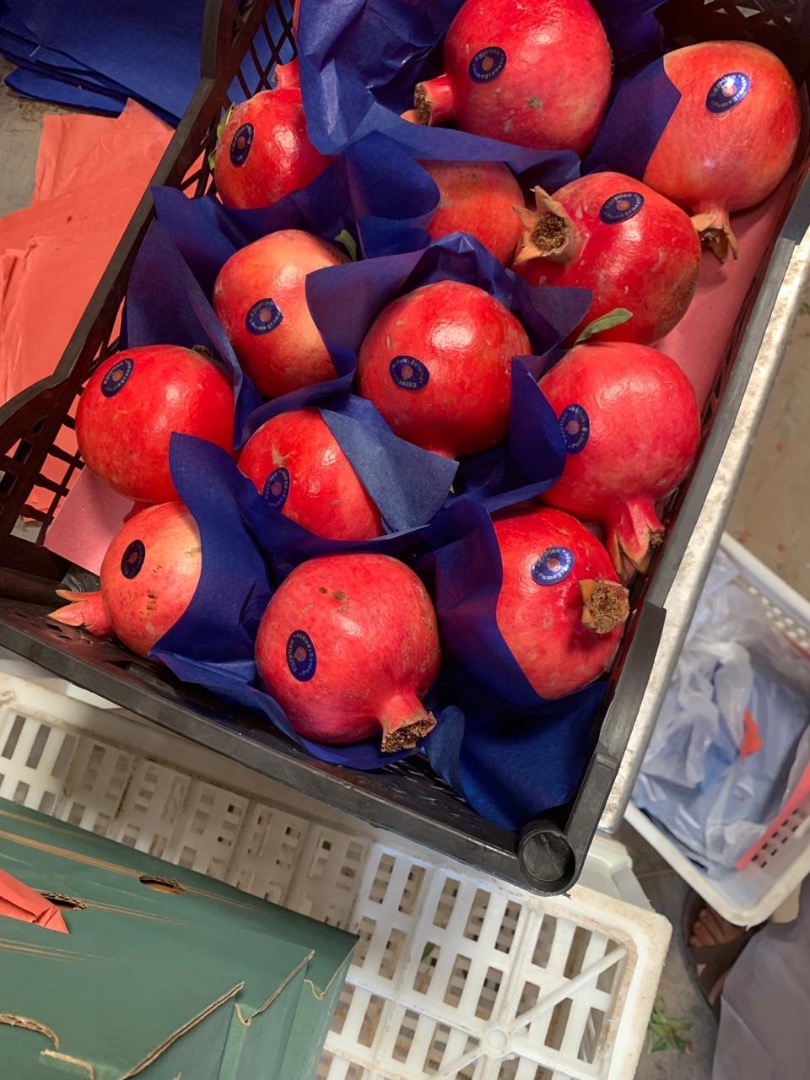Hola, tengo a la venta granadas cantidades de camiones Frutas vienen de Túnez :)