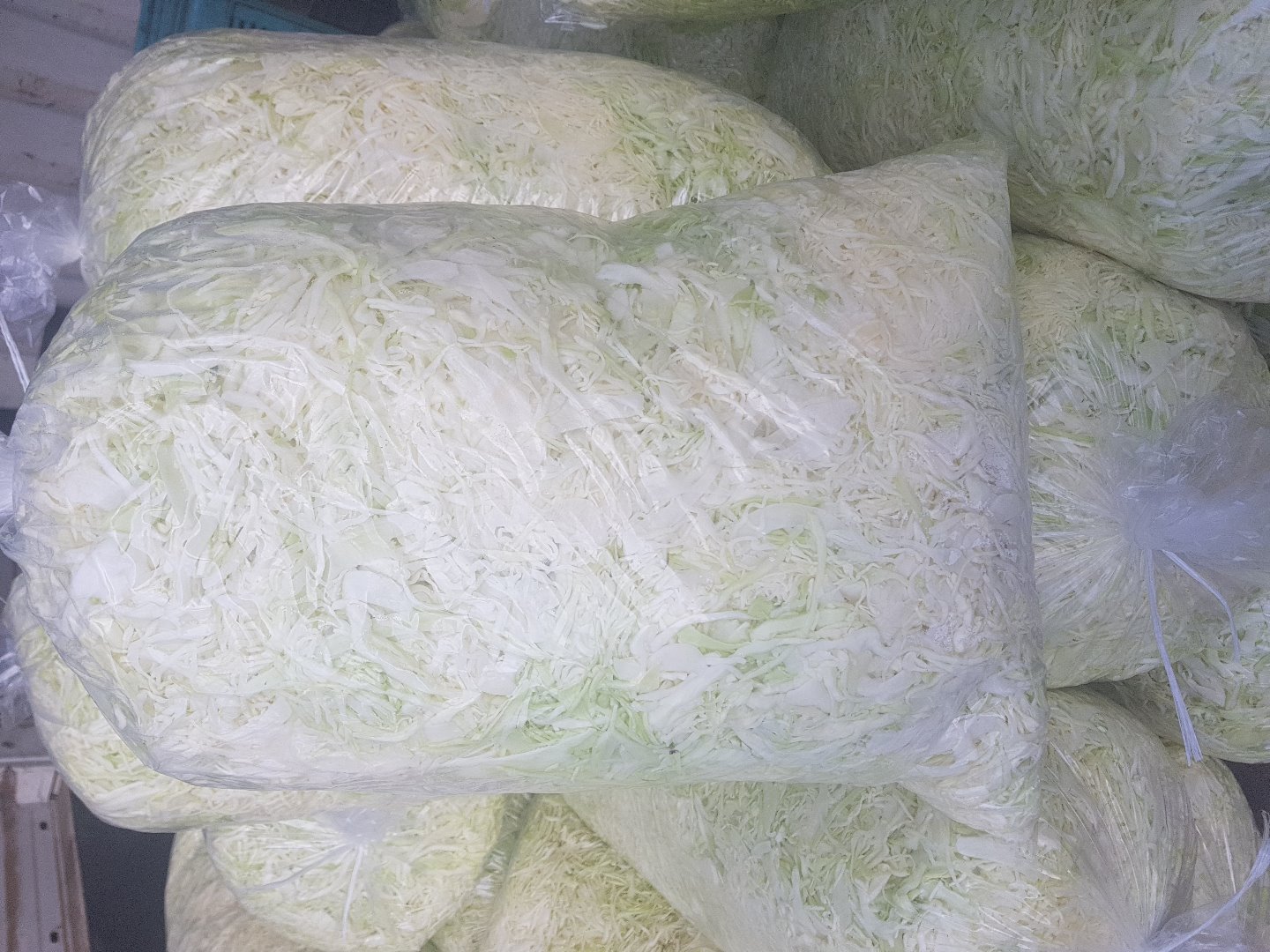 Repollo fresco en venta