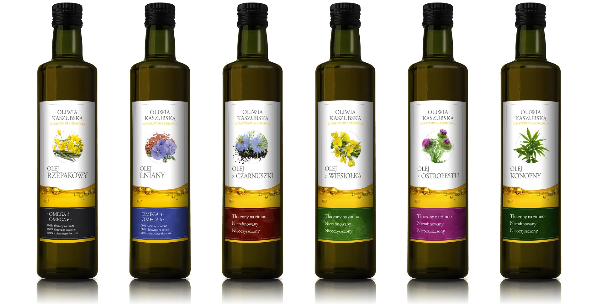 Oliwia Kaszubska- aceite de cardo de leche prensado en frío 250 ml Somos una empresa moderna especializada en la comercialización de productos naturales