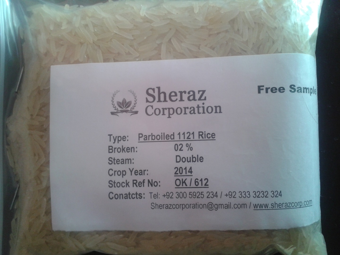 Estimado señor, Buen día, es un placer presentarle a nuestra empresa SHERAZ CORPORATION, uno de los principales procesadores y exportadores de todo tipo y