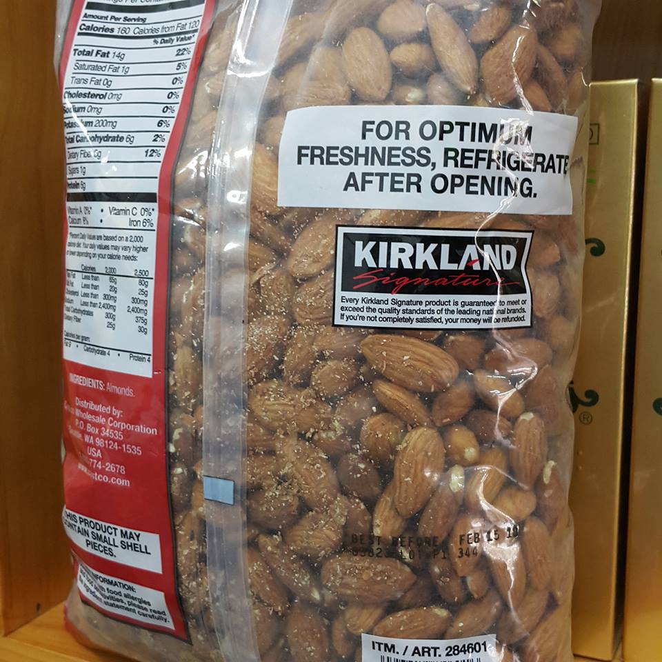 nueces almendras