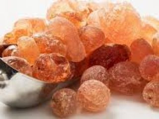 La goma arábiga es una mezcla compleja de glicoproteínas
