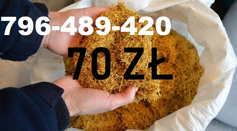Venderé tabaco barato 70 PLN por 1 KG Envío 25 PLN Siempre por correo El tabaco es el mismo que en la tienda Promoción para tabaco barato - ordene 5 kg de