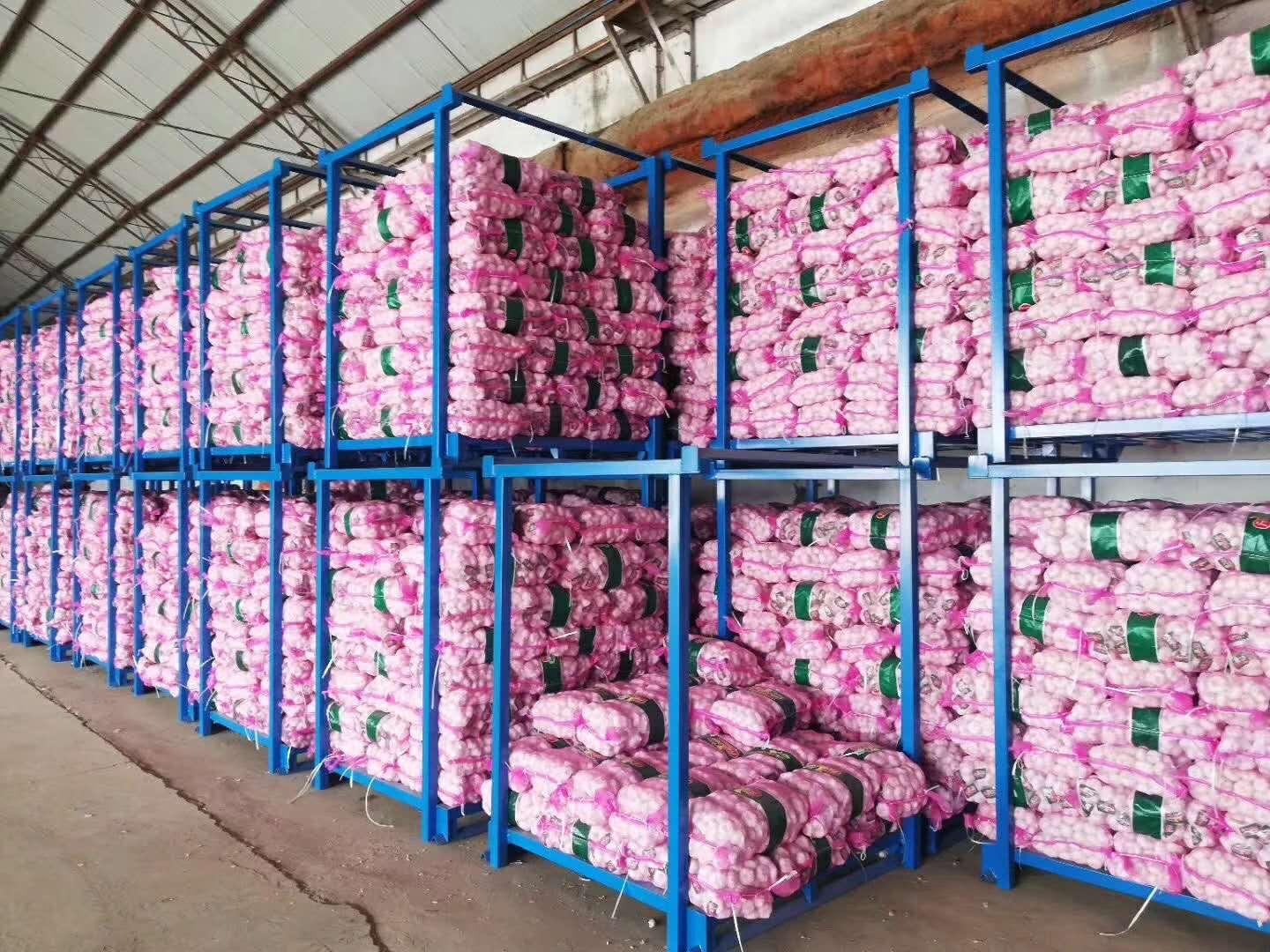 Somos un gran proveedor de producción de ajo blanco de China