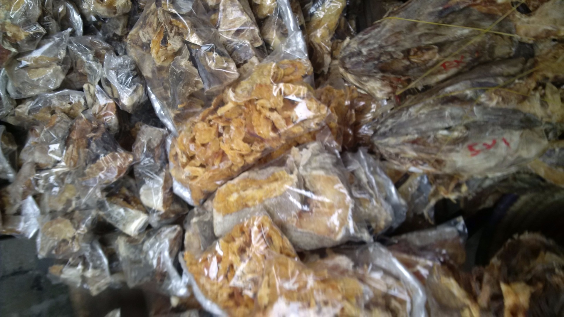 Stock de pescado disponible