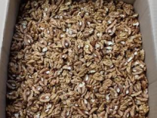 Nueces secas y sin cáscara. Perfecto para hornear. recomendar