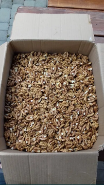 Nueces secas y sin cáscara
