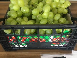 UNA OPORTUNIDAD ÚNICA !!! Uvas brillantes, calibre 20-25, cantidad