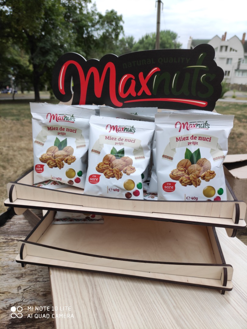 Nueces con sal 40g Nueces 40g + 20g Miel Nueces 40g