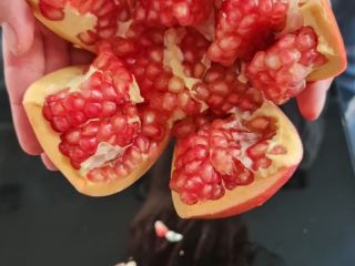 Granadas de productores de España, variedad Mollar (semillas muy