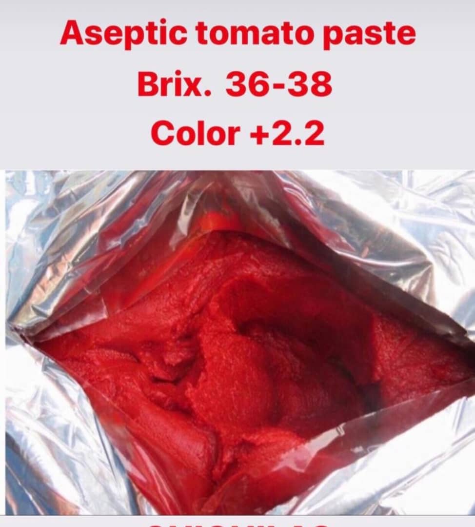 OFREZO LA ENTREGA CONCENTRADO TOMATE BRIX 36-38 de Irán