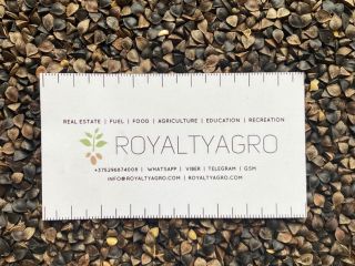 LLC "Royalti Agro" ofrece trigo sarraceno del territorio de