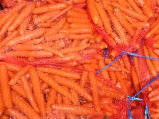 Hola. Venderé una hermosa zanahoria lavada. Embalaje en bolsa