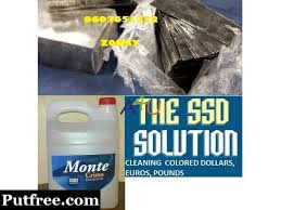 SOLUCIÓN SSD QUÍMICOS PARA LA LIMPIEZA DE DINERO NEGRO Polvo de activación Durban, Pretoria, Johannesburgo, Limpopo, Duduza Witbank, Secunda para limpiar