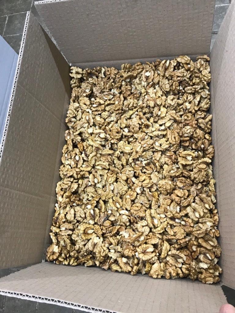 Importo nueces limpias de Ucrania en lotes de 20 toneladas a un precio de 6,5