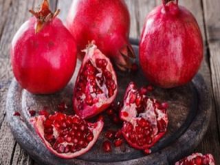 Granada fresca 100% natural de frutas rojas a la