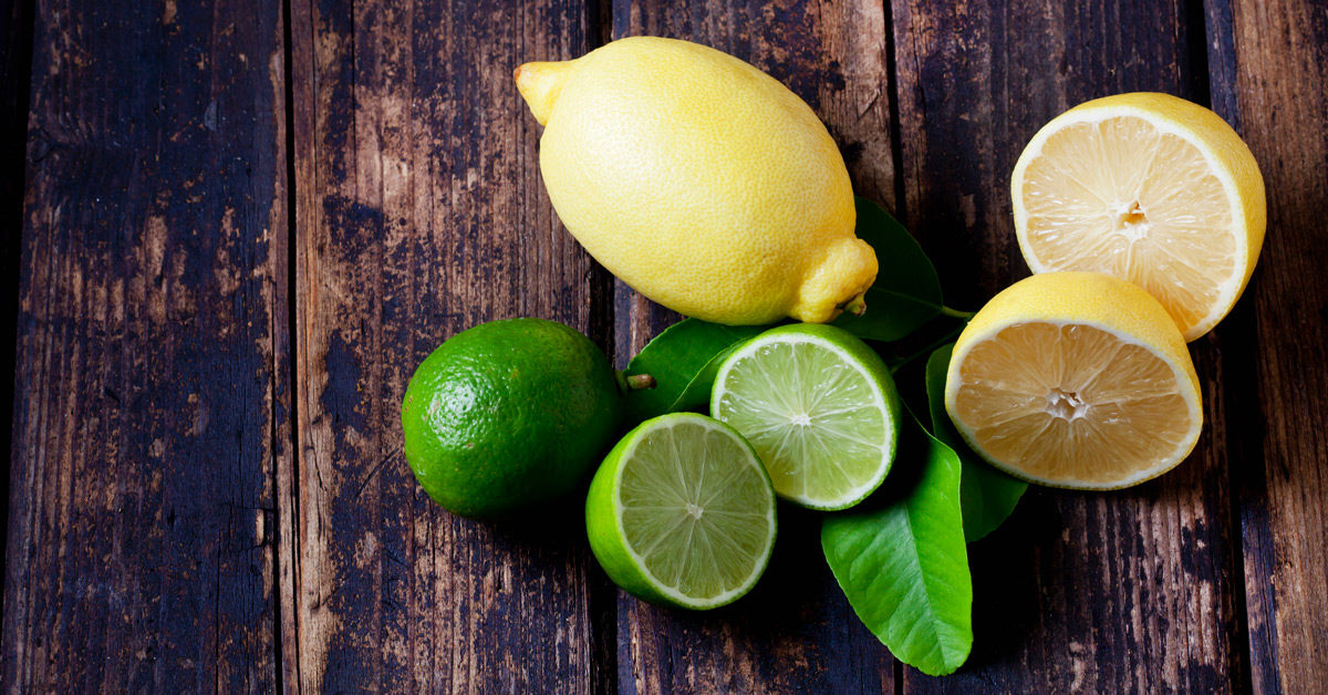 Limones frescos de grado A disponibles