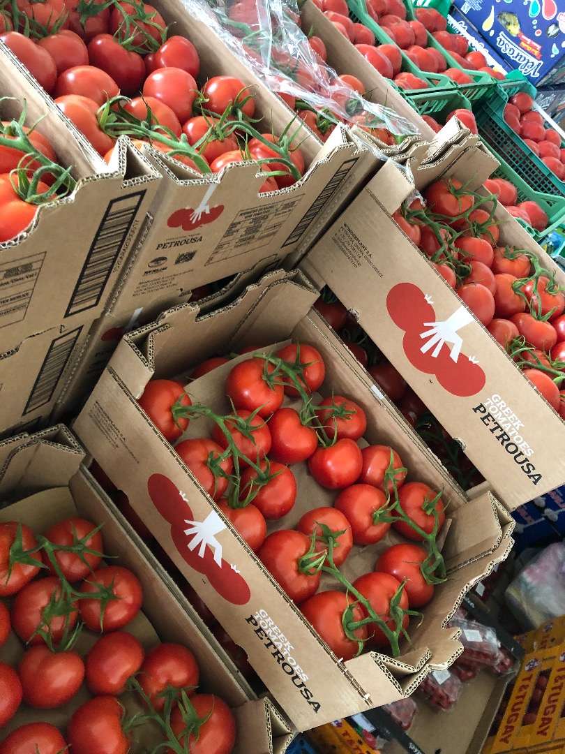Vendo tomates, Grecia, Turquía
