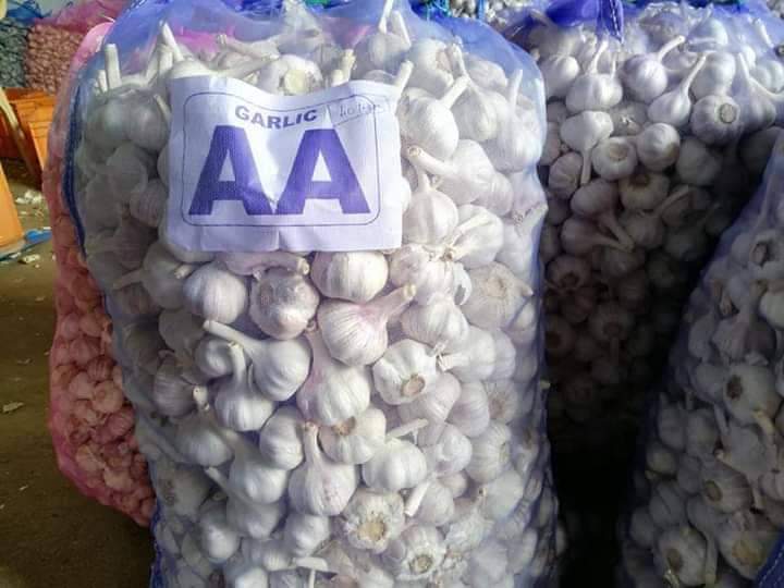 Somos un exportador con base en la India que puede suministrar ajo de más de 40 mm según su embalaje
