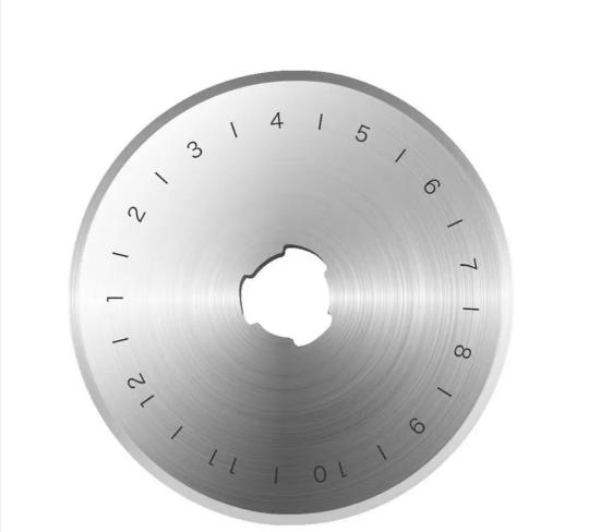 Venderé una hoja redonda de 28mm, producción ALEMANIA agujero de 6mm, material ACERO SKS-7 (como en las hojas OLFA)