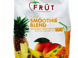 Frutas congeladas como albaricoque, melocotón, fresa, bayas mixtas, etc.envasadas