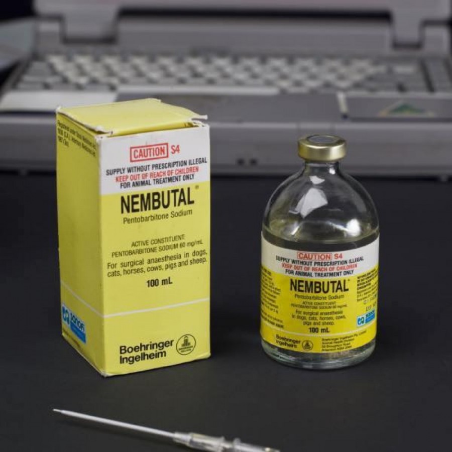 El polvo de pentobarbital sódico nembutal es un fármaco comprobado y fiable que provoca una muerte pacífica