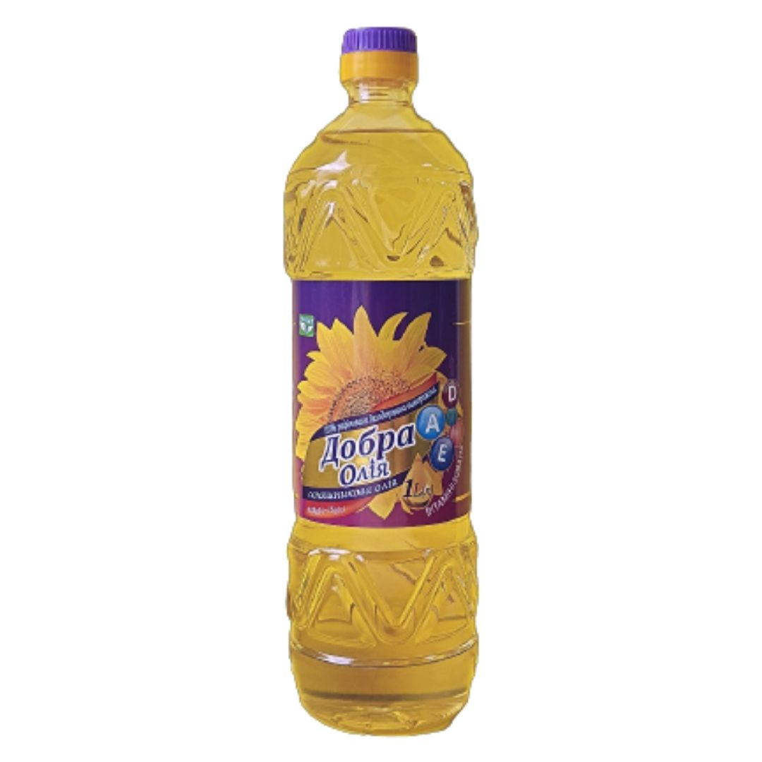 BOTELLA 1 l BOTELLA 1 litro Aceite vitaminado de girasol Volumen: 1 L Peso neto: 920 g Vida útil: 24 meses (8 ° С - 20 ° С) En todo el mundo, las personas