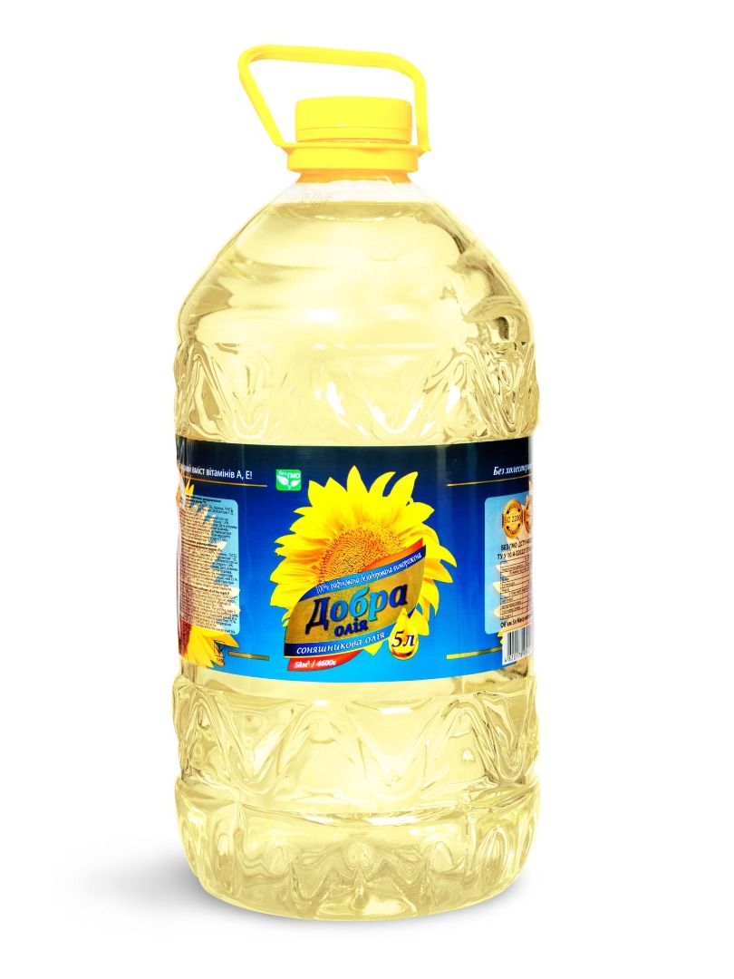 BOTELLA 1 litro BOTELLA 1 litro Aceite refinado de girasol Volumen: 1 L Peso neto: 920 g Vida útil: 24 meses (8 ° С - 20 ° С) Aceite de girasol desodorizado