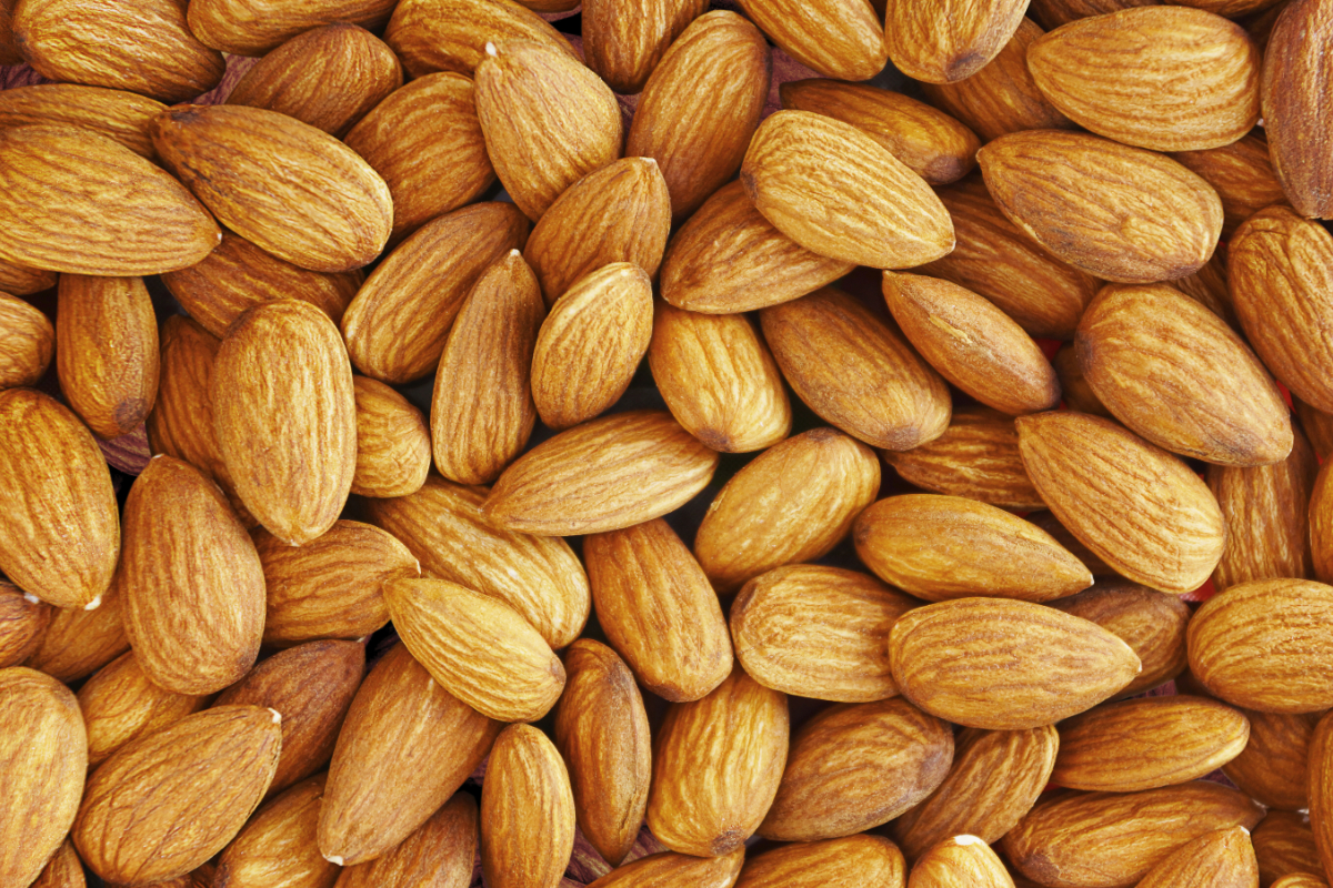 vendemos granos de nueces de almendra de California al por mayor nueces de almendra tostadas de almendra tamaño 18-20, 20-22, 22-24, 23-25, 25-27, 27-30