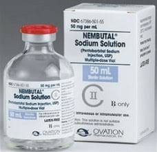 Compre Nembutal en línea Compre a un proveedor legal de pentobarbital sódico nembutal sin receta para humanos y veterinarios