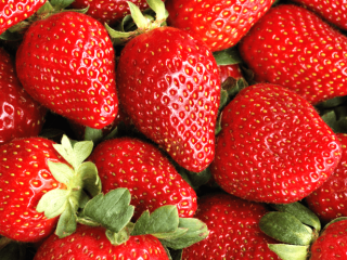 Fresas Enteras Rojas y Jugosas Rojas y jugosas, las