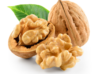 Compramos nueces enteras y peladas. Granos de nuez de