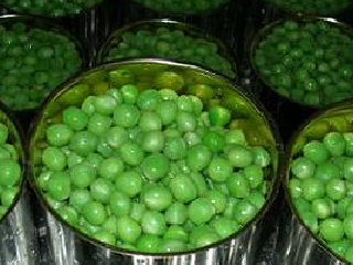 Venderé guisantes en lata (400 g). Varias cantidades y