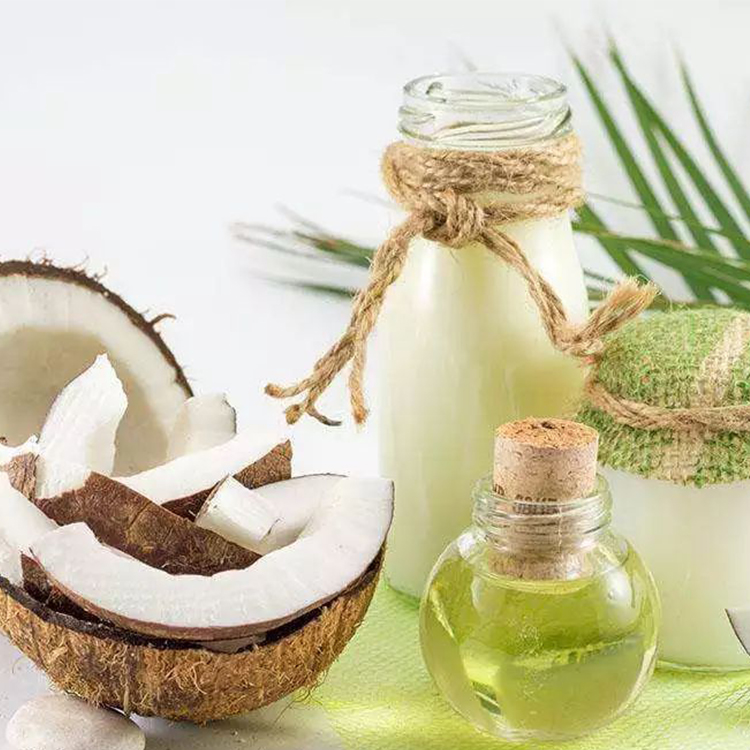 El aceite de cocina de coco es un aceite de cocina de coco premium 100% natural, refinado al vapor físicamente, que no tiene productos químicos, disolventes ni