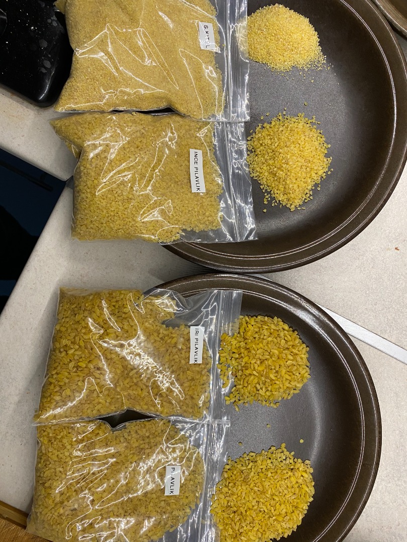 Somos socios de una fábrica que produce bulgur y trigo duro pulido