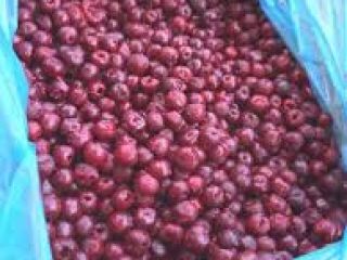 Cerezas sin hueso, congeladas, envase 10 kg, caja de