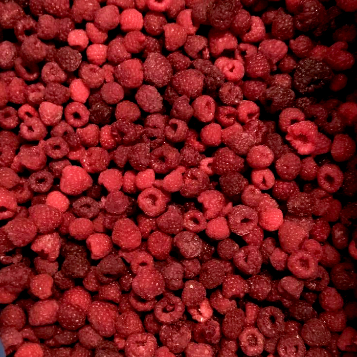 Frambuesas congeladas