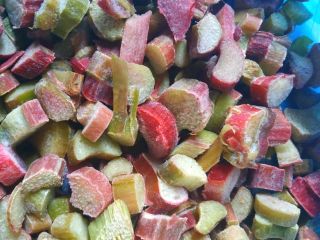 ruibarbo congelado. Clase A Cerezas ácidas congeladas. Clase A