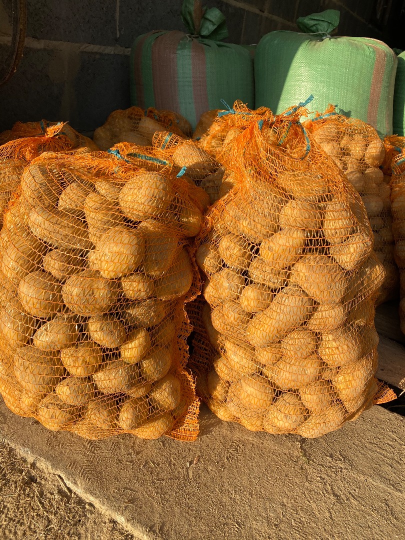 Venderé papas de mi propia granja