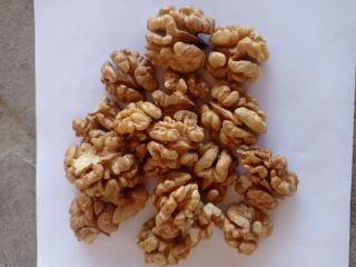 nueces peladas. Natural y orgánico. Producto de alta calidad.