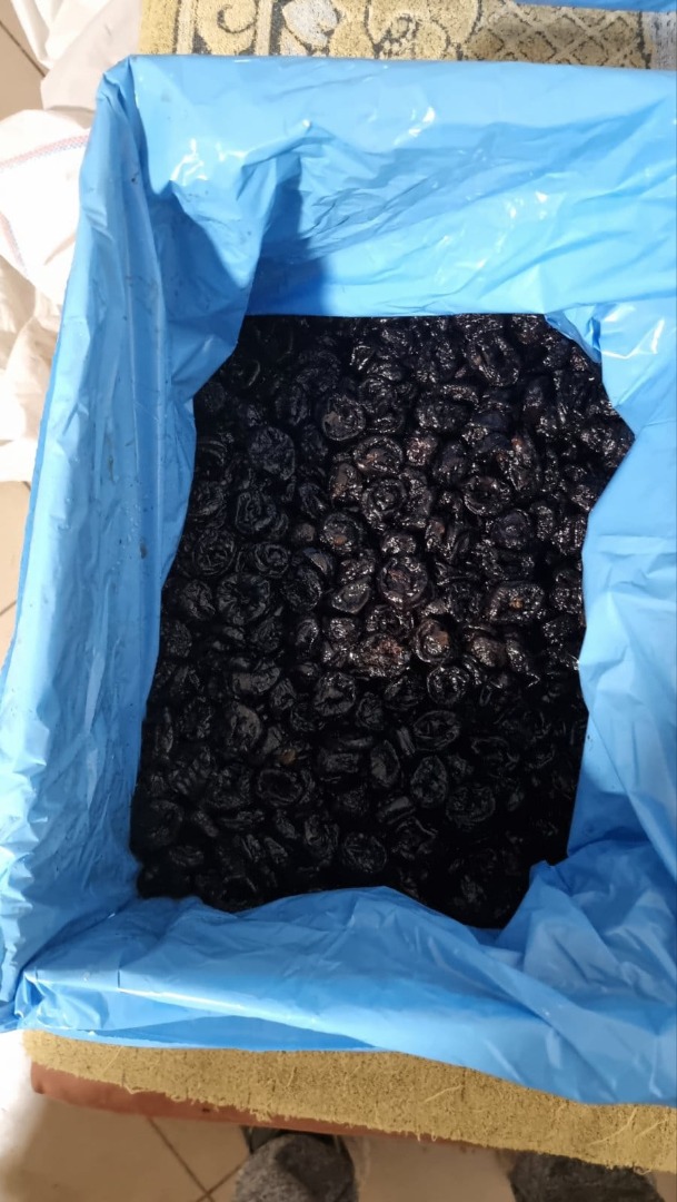 Ciruelas pasas sin hueso, paquete de 5 kg