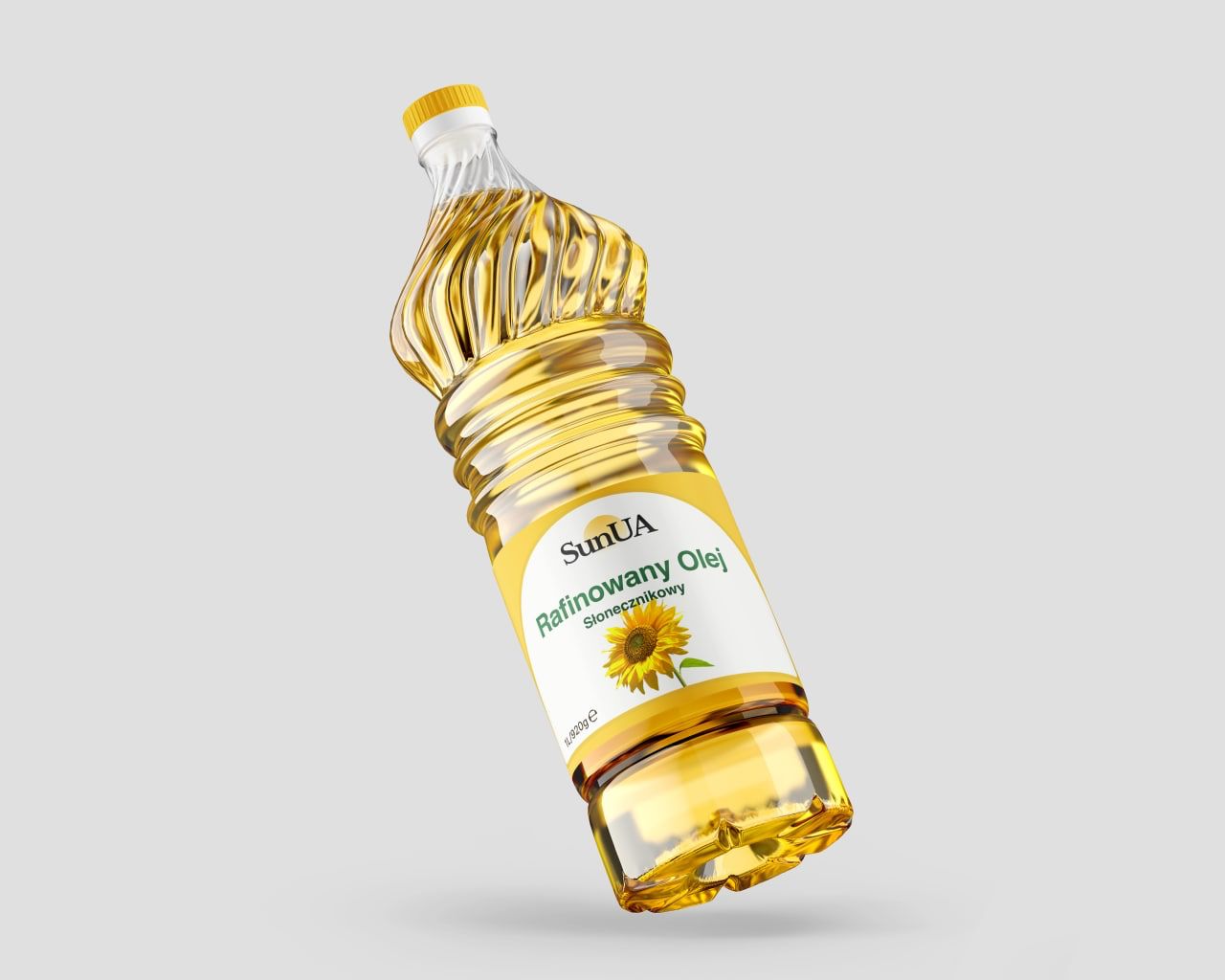 La oficina de representación del fabricante ucraniano en Polonia ofrece aceite de girasol de alta calidad, del almacén en Cracovia, refinado, desodorizado