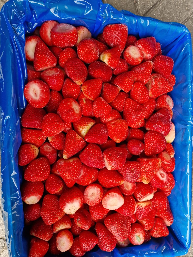 Venderé fresas congeladas