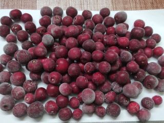 Cerezas deshuesadas ultracongeladas (IQF), en cajas de 10 kg.