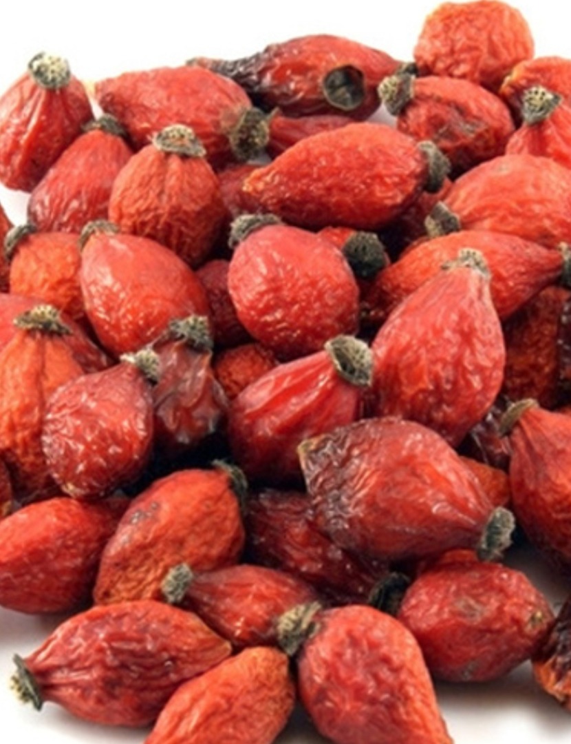 Escaramujos secos, 22 toneladas, en sacos de 30 kg