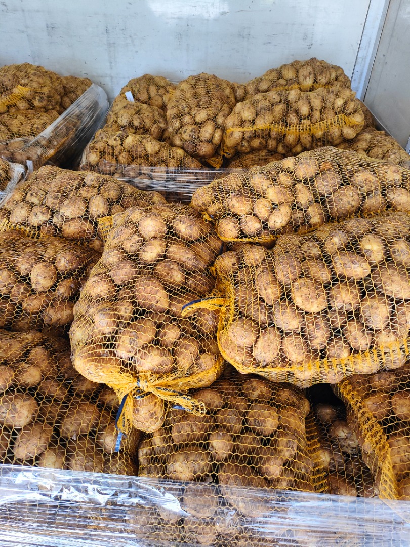 Venderé papas nuevas