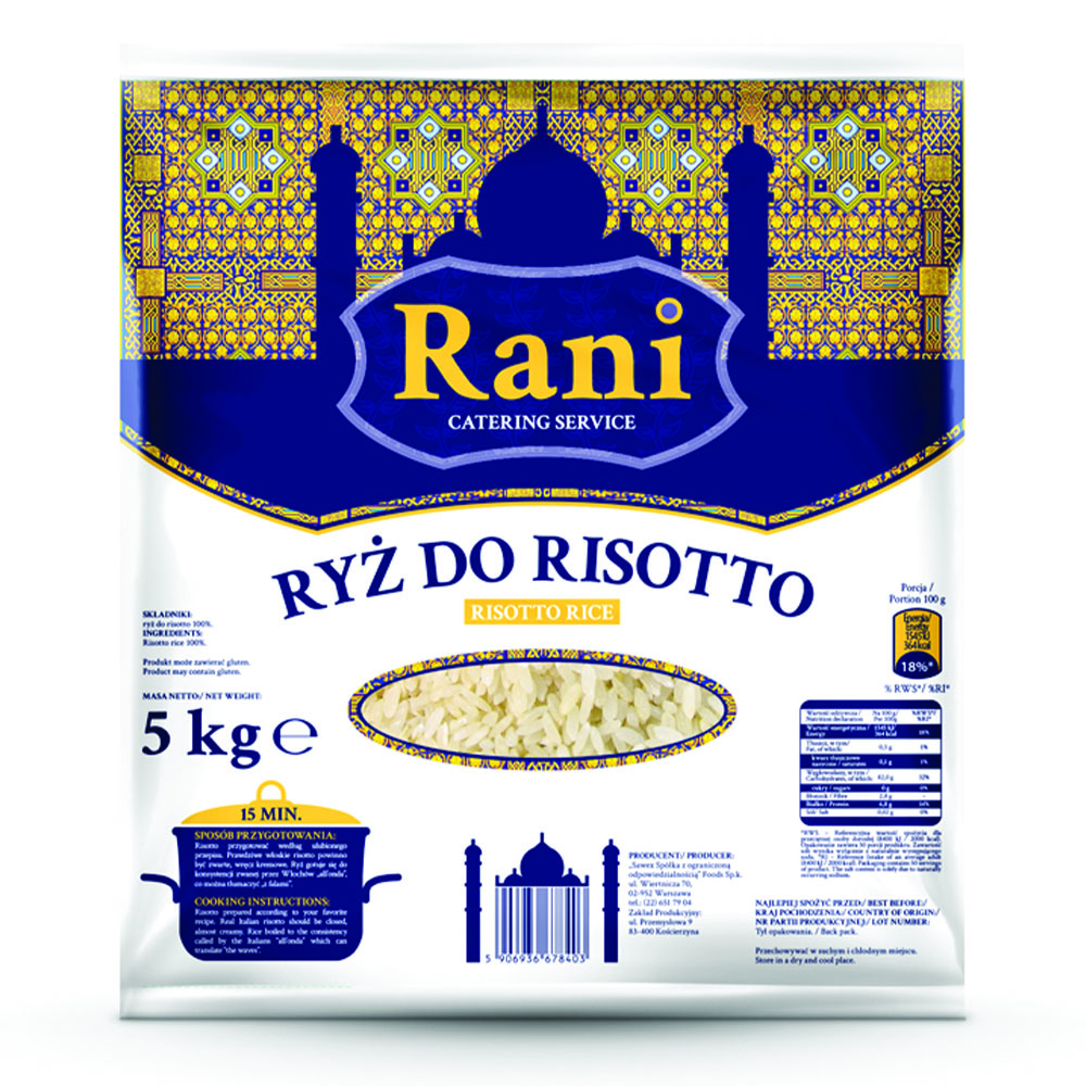 Ofrecemos entregas directas de arroz, sémola, cereales y legumbres en envases para hostelería (bolsas de aluminio de 2 kg, 3 kg y 5 kg) y en envases