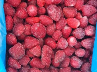 Fresas congeladas grado A sin calibrar calidad perfecta de